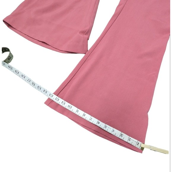 Free People Cropped Flare Leg Comfort Stretch Dress Lori Pants Women's Size 8 - Picture 11 of 12